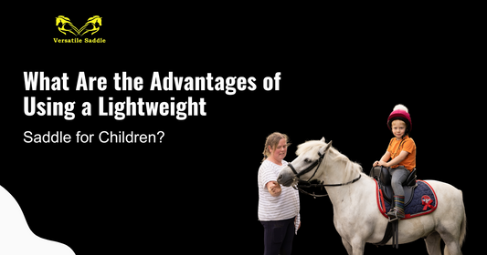 Lightweight saddles for children