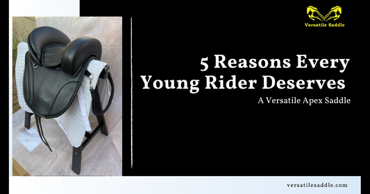 5 Reasons Every Young Rider Deserves a Versatile Apex Saddle