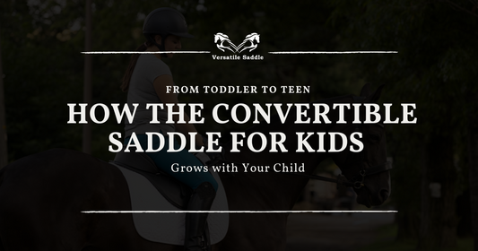 convertible saddle for kids