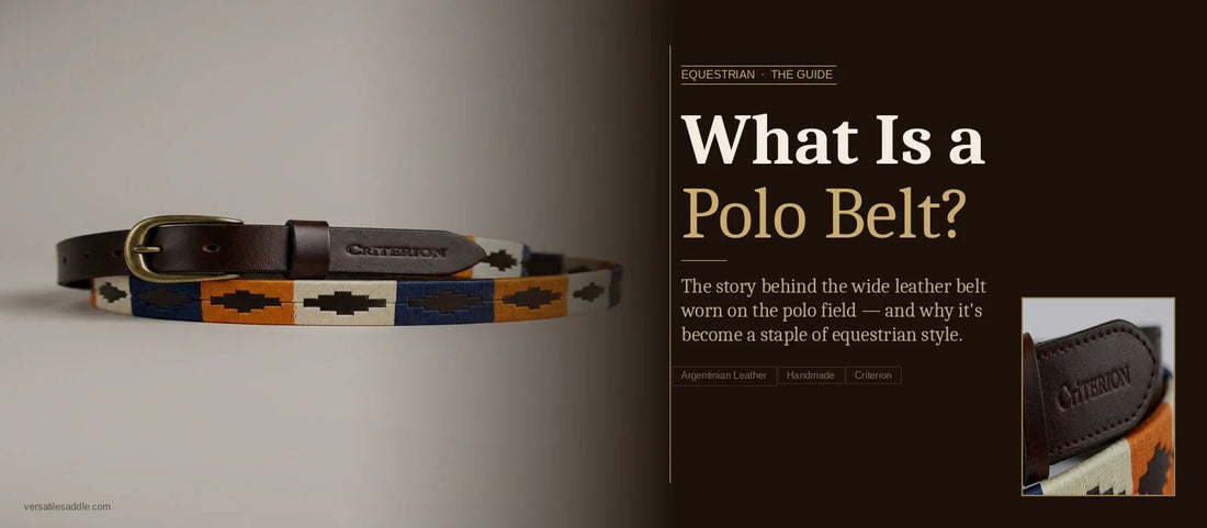 What Is a Polo Belt — And Why Does It Actually Matter?