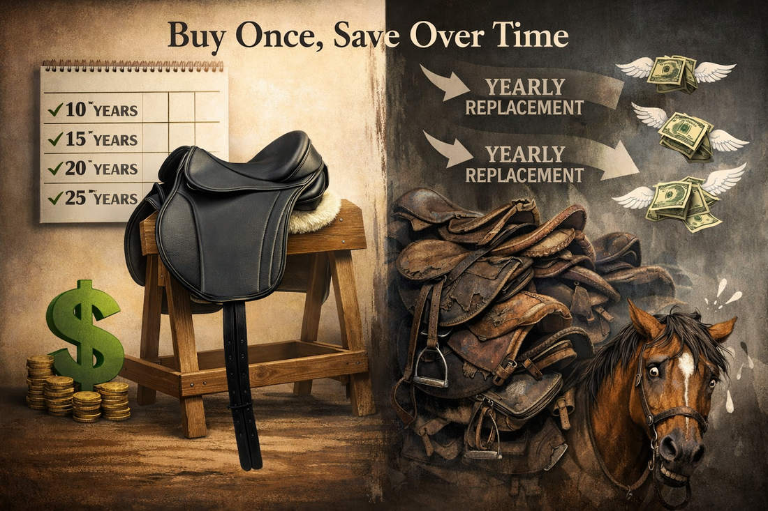 Long-Term Saddle Economics: Buying Once vs Replacing Every Year