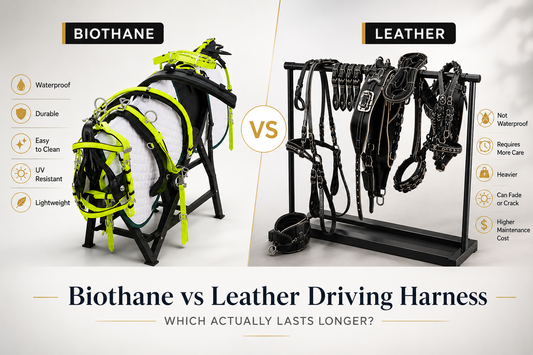 Biothane vs Leather Driving Harness: Which Actually Lasts Longer?