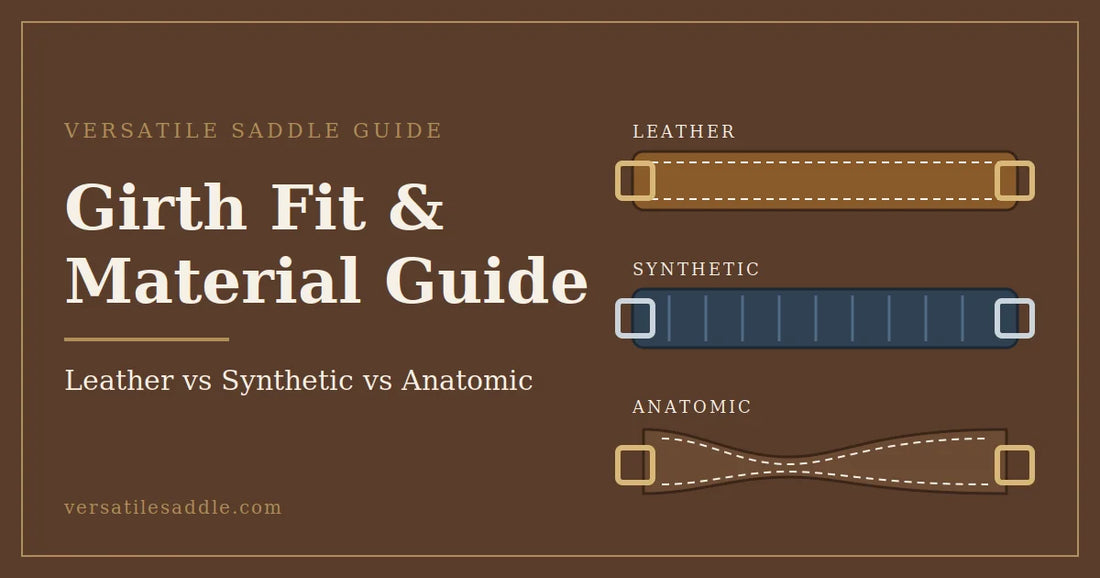 Girth Fit and Material Guide: Leather vs Synthetic vs Anatomic