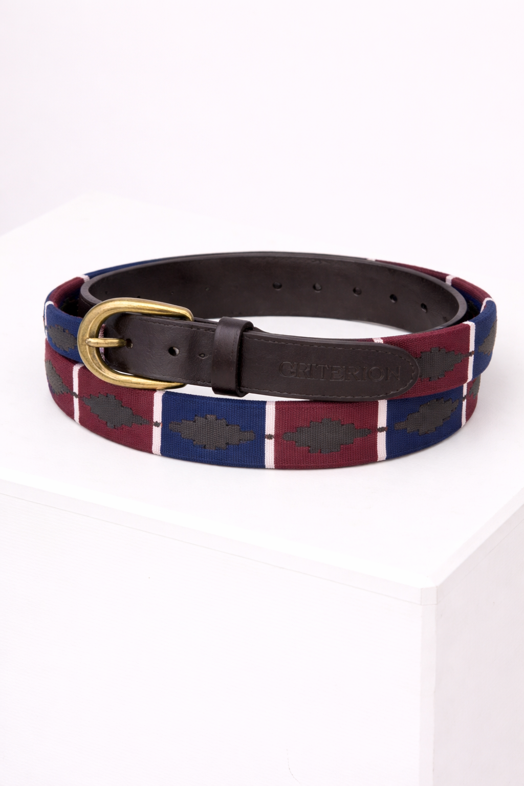 CriTERION Heritage Stripe Polo Belt