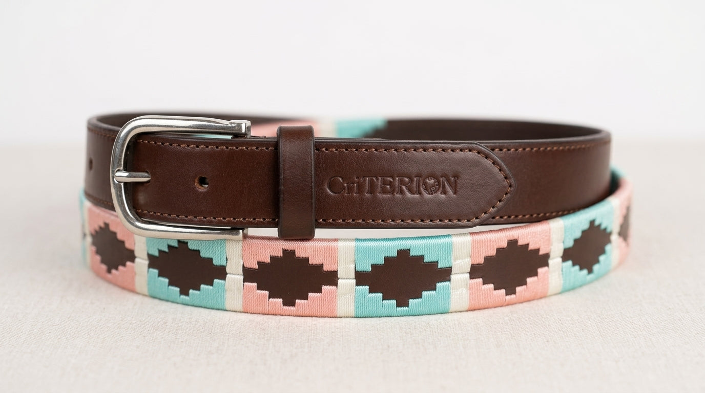 CriTERION Pastel Heritage Polo Belt